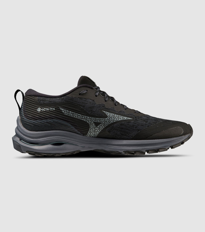 Mizuno wave rider 22 black gold hot sale