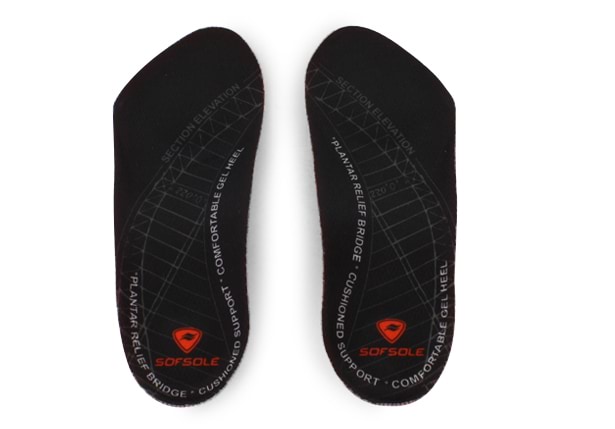 SOF SOLE PLANTAR FASCIITIS 3 4 Shoe Innersoles