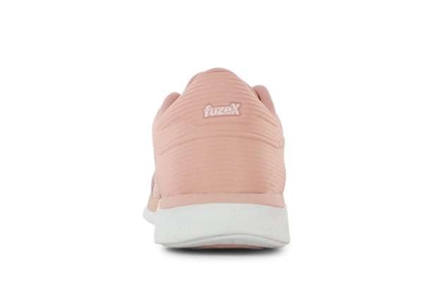 ASICS FUZEX RUSH WOMENS WHITE EVENING SAND Pink Womens Lifestyle Gym Running Shoes