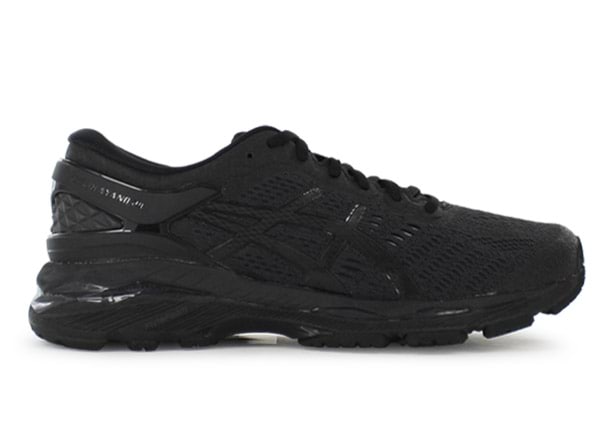 ASICS GEL KAYANO 24 WOMENS BLACK CARBON Black Womens Supportive Running Shoes