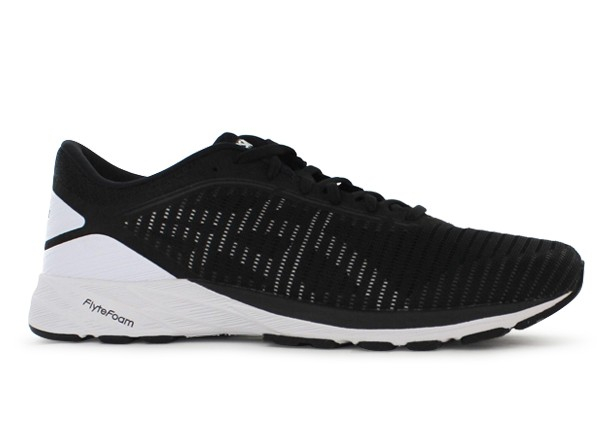 ASICS DYNAFLYTE 2 WOMENS BLACK WHITE CARBON Black Womens Lightweight Natural Motion Running Shoes