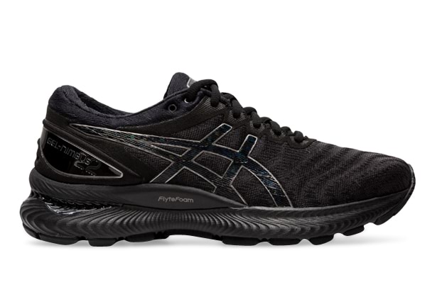 Asics gel nimbus 22 new arrivals black white