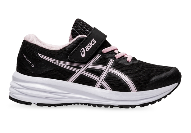 ASICS PATRIOT 12 PS KIDS BLACK PINK SALT The Athlete s Foot
