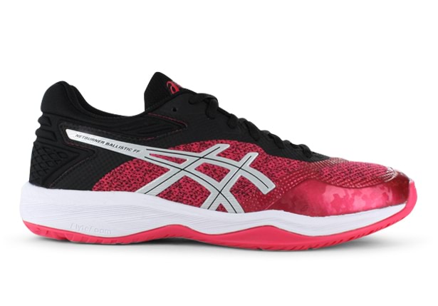 ASICS NETBURNER BALLISTIC FF WOMENS PIXEL PINK SILVER Pink