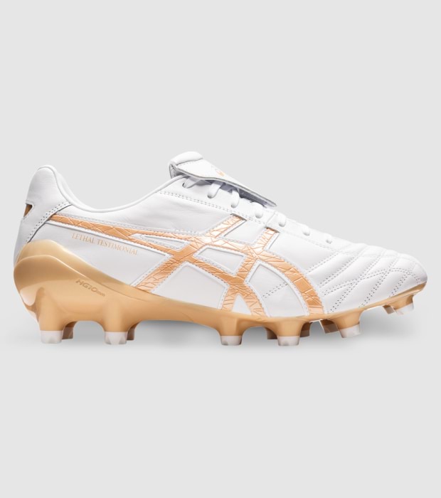 ASICS LETHAL TESTIMONIAL 4 IT MENS WHITE CHAMPAGNE The Athlete s