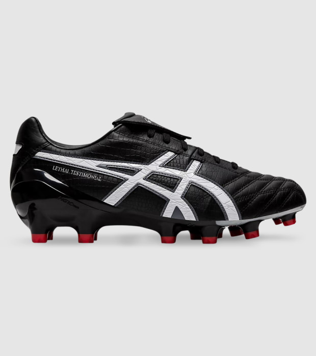 ASICS LETHAL TESTIMONIAL 4 IT MENS BLACK WHITE The Athlete s Foot