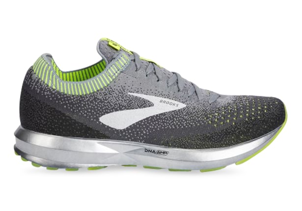 BROOKS LEVITATE 2 MENS GREY NIGHTLIFE BLACK