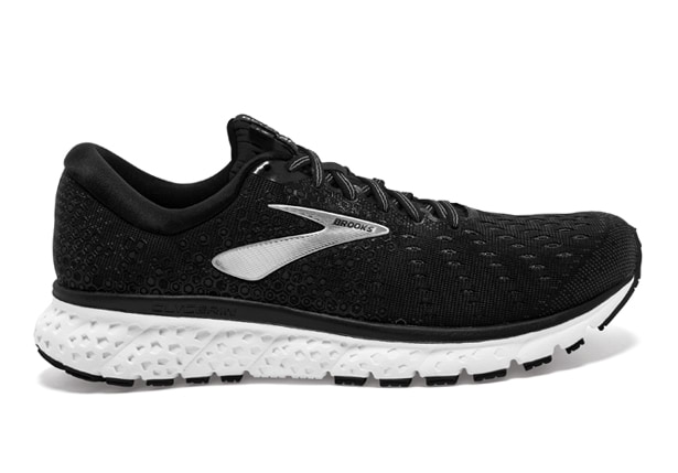 BROOKS GLYCERIN 17 MENS BLACK WHITE