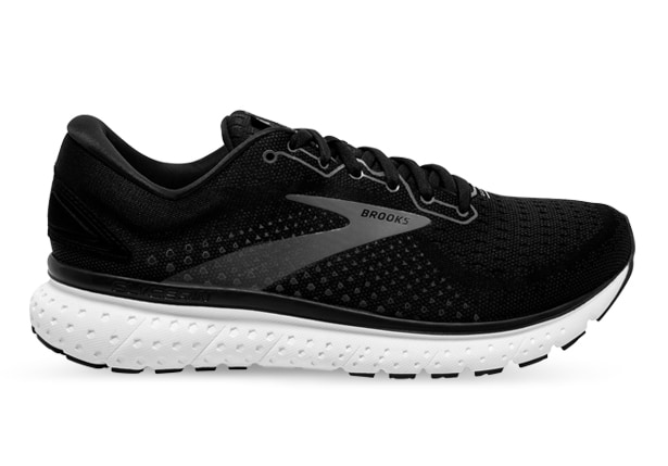 BROOKS GLYCERIN 18 MENS BLACK WHITE