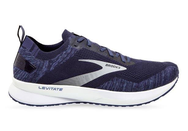 BROOKS LEVITATE 4 MENS NAVY GREY WHITE The Athlete s Foot