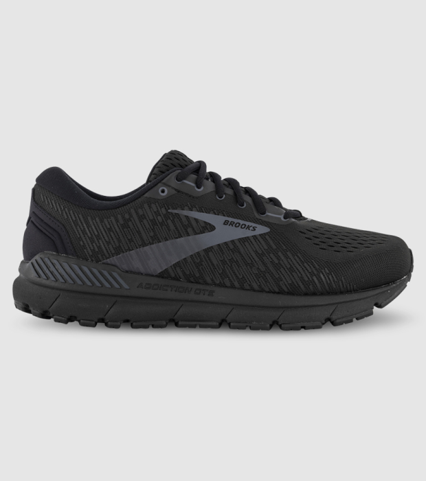 BROOKS ADDICTION GTS 15 2E MENS BLACK BLACK EBONY