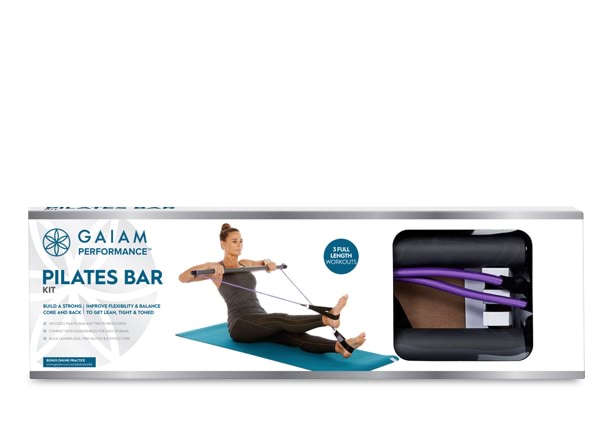 GAIAM PILATES BAR KIT GREY