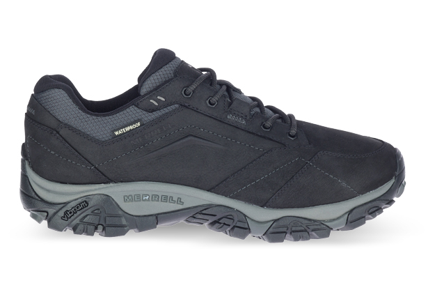 MERRELL MOAB ADVENTURE LACE WATERPROOF MENS BLACK The Athlete s Foot