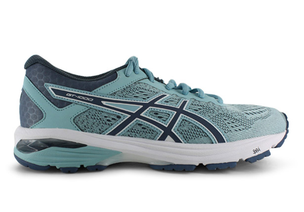 Asics gt 1000 clearance 6 women's porcelain blue