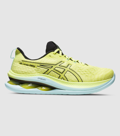ASICS KINSEI MAX MENS GLOW YELLOW BLACK The Athlete s Foot