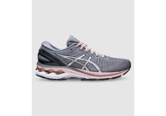 ASICS GEL KAYANO 27 WOMENS SHEET ROCK PURE SILVER | The Athlete's Foot