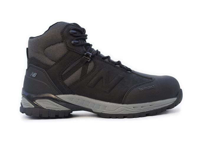 NEW BALANCE INDUSTRIAL ALL SITE WATERPROOF BOOT (2E) MENS BLACK | The ...