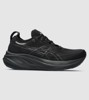 ASICS GEL CUMULUS 26 WOMENS BLACK BLACK The Athlete s Foot