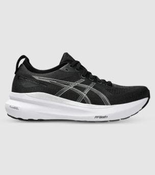 ASICS GEL KAYANO 31 WOMENS BLACK PURE SILVER The Athlete s Foot