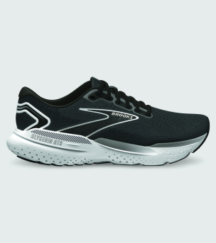 BROOKS GLYCERIN 21 2E WIDE MENS BLACK GREY WHITE The Athlete s Foot