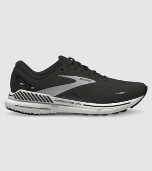BROOKS GHOST 16 D WIDE WOMENS BLACK GREY WHITE The Athlete s Foot