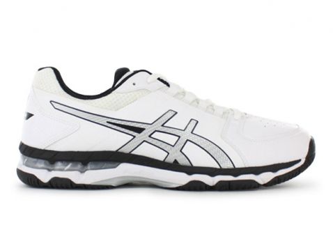 ASICS GEL-540TR (2E) MENS WHITE SILVER BLACK | White Mens Training \u0026  Walking Support Shoes