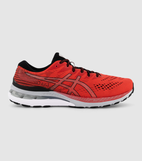 ASICS GEL KAYANO 28 MENS ELECTRIC RED BLACK The Athlete s Foot