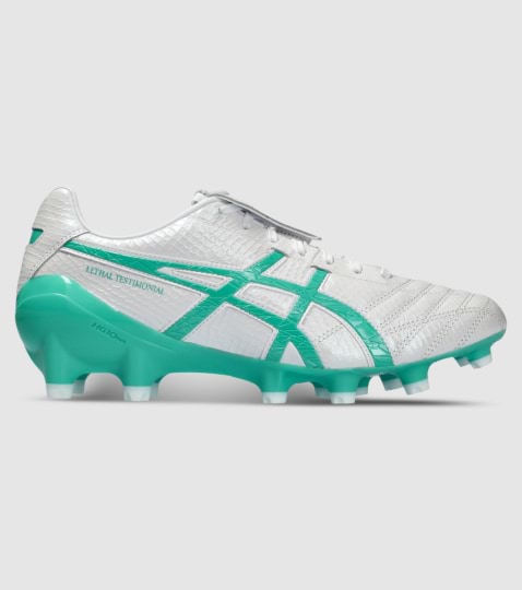 Green and white football outlet boots