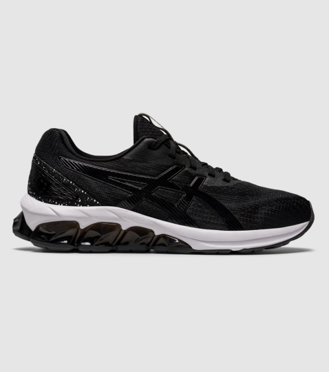 ASICS GEL QUANTUM 180 VII WOMENS BLACK WHITE The Athlete s Foot