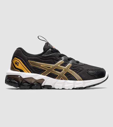 Asics shoes cheap kids gold