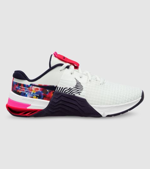 NIKE METCON 8 WOMENS SUMMIT WHITE BLACKENED BLUE HYPER PINK The