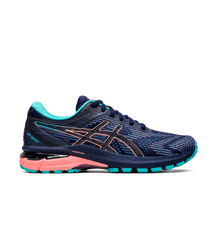 ASICS GT-2000 8 WOMENS TRAIL (D) WOMENS PEACOAT SEA GLASS