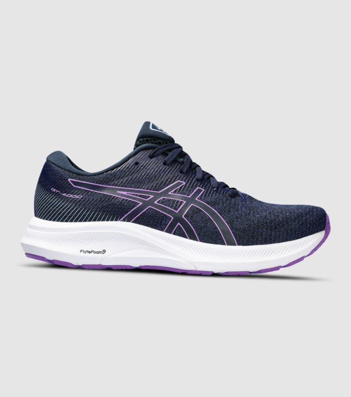 ASICS GT-4000 3 (D WIDE) WOMENS FRENCH BLUE CYBER GRAPE | The Athlete's ...