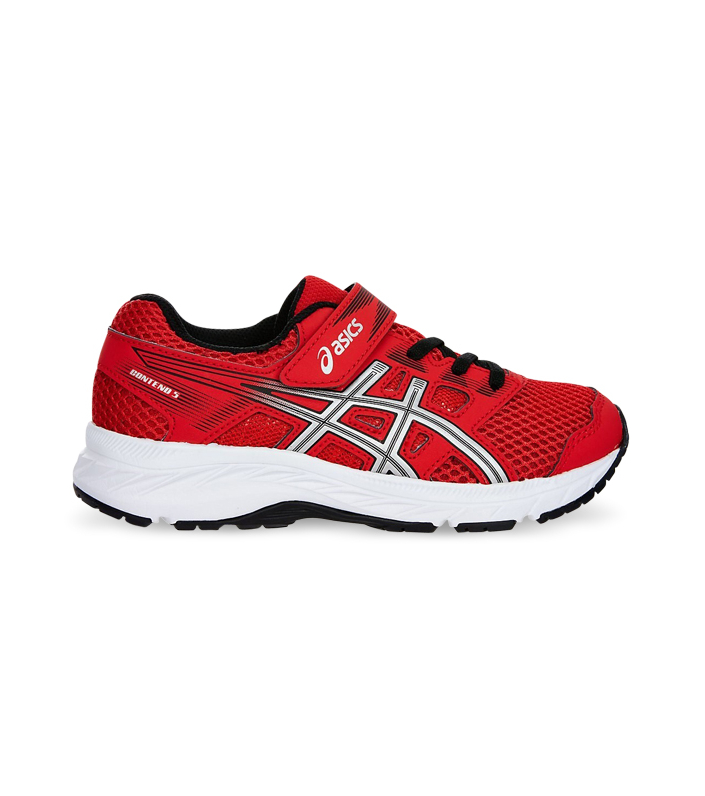 ASICS CONTEND 5 (PS) KIDS CLASSIC RED SILVER