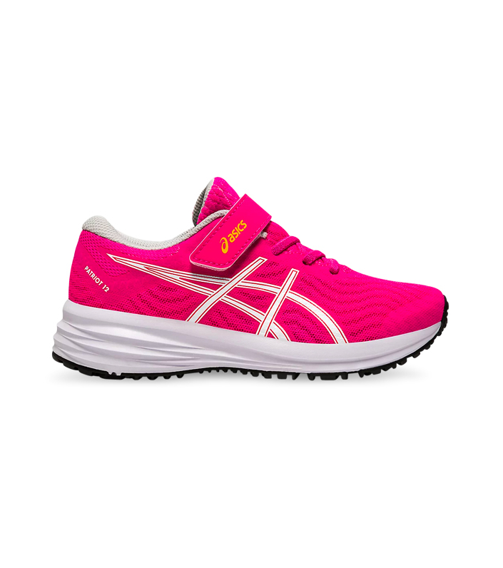 ASICS PATRIOT 12 (PS) KIDS PINK GLO WHITE