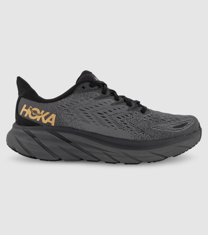 HOKA CLIFTON 8 WOMENS ANTHRACITE COPPER | The Athlete's Foot
