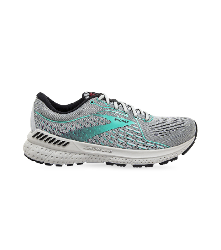 BROOKS ADRENALINE GTS 21 WOMENS JET STREAM BLACK ATLANTIS