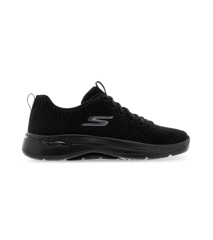 SKECHERS GO WALK ARCH FIT UNIFY WOMENS BLACK BLACK