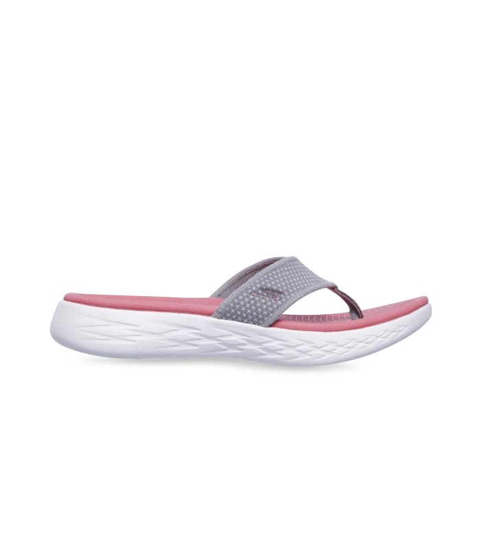 SKECHERS ON THE GO 600 WOMENS GREY PINK