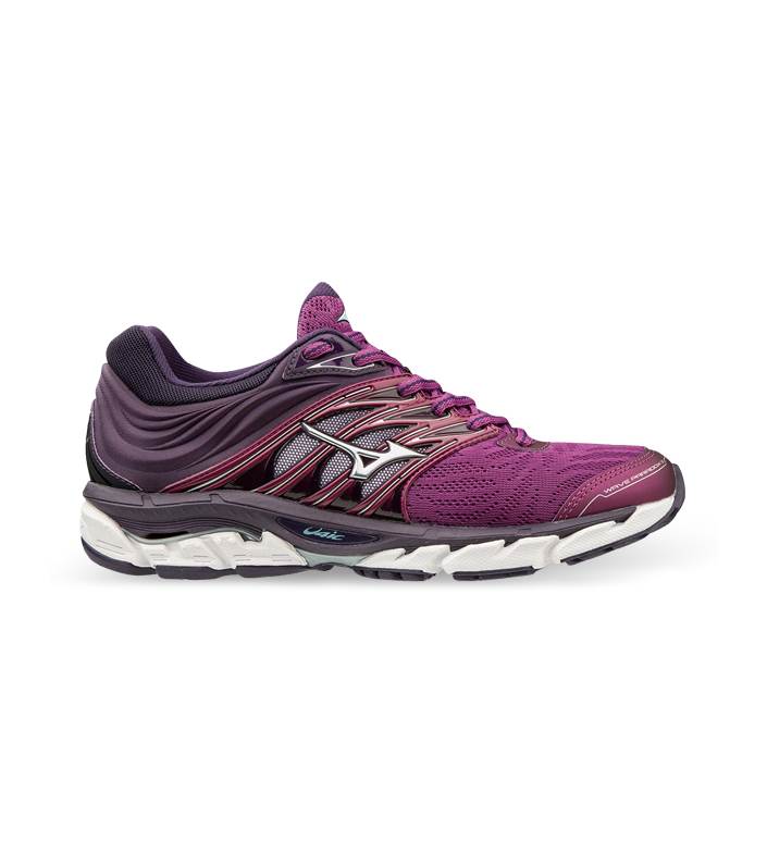 MIZUNO WAVE PARADOX 5 WOMENS PURPLE WINE SILVER