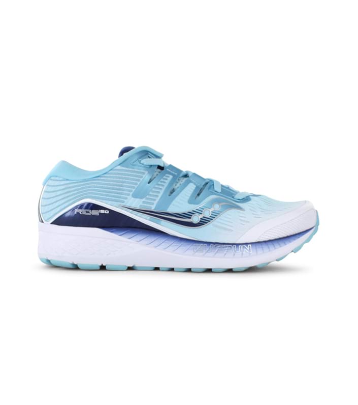 SAUCONY RIDE ISO WOMENS WHITE BLUE