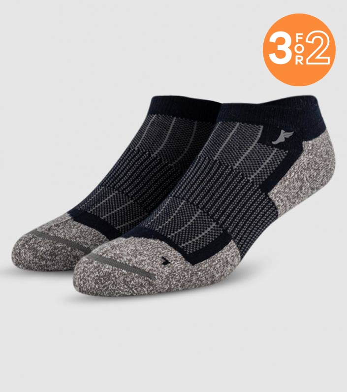 THE ATHLETE'S FOOT VORTEX 2.0 PERFORMANCE MINI CREW SOCKS - 1 PAIR