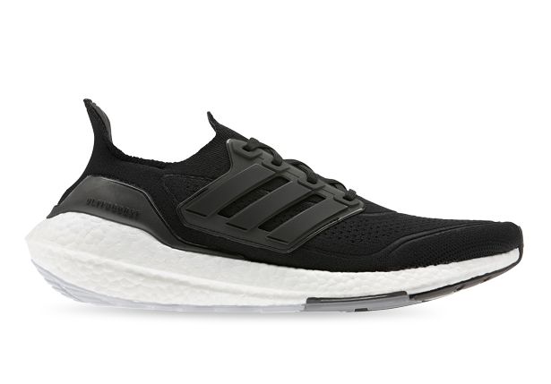 ADIDAS ULTRABOOST 21 MENS CORE BLACK GREY FOUR | The Athlete's Foot