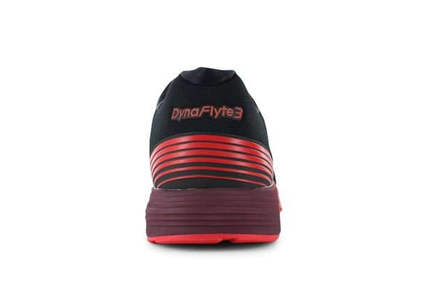 asics dynaflyte 3 black red