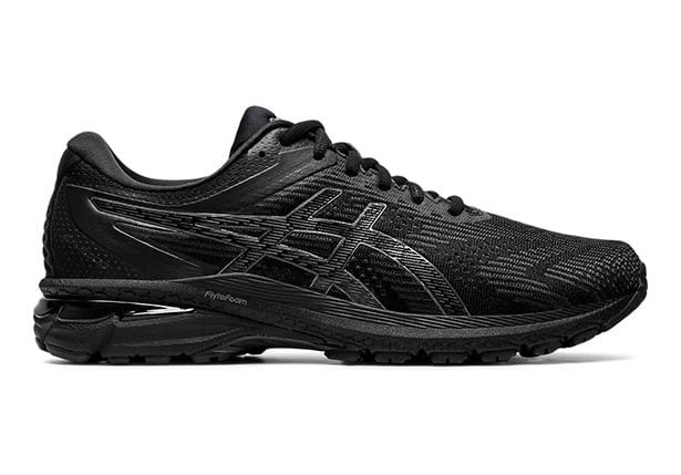 womens black asics