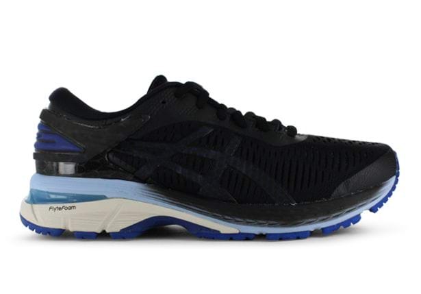 asics black blue