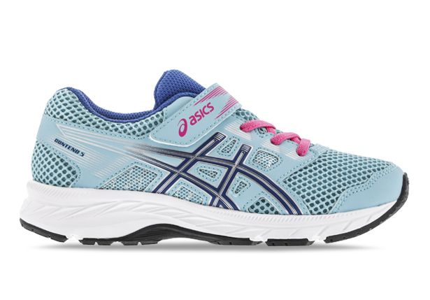 asics contend 5 ps junior running shoe