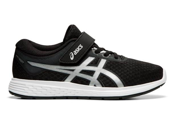 ASICS PATRIOT 11 (PS) KIDS BLACK SILVER 