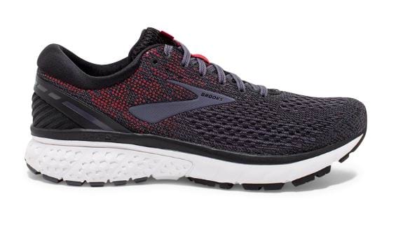 BROOKS GHOST 11 MENS BLACK GRAYSTONE 