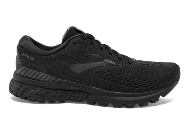 brooks adrenaline black womens